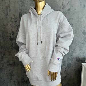 Champion Light Gray Men's Pullover Hoodie